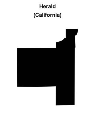 Herald (California) boş ana hat haritası