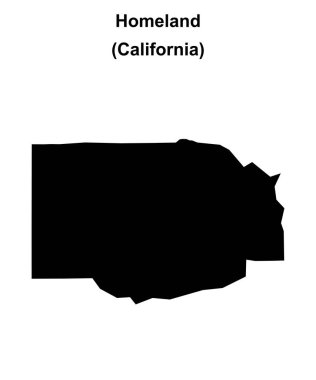 İç Güvenlik (California) boş ana hat haritası