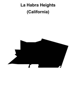 La Habra Heights (California) boş ana hat haritası