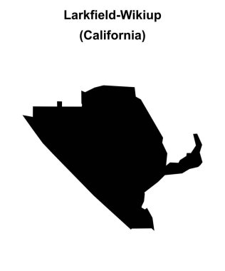 Larkfield-Wikiup (California) boş ana hat haritası