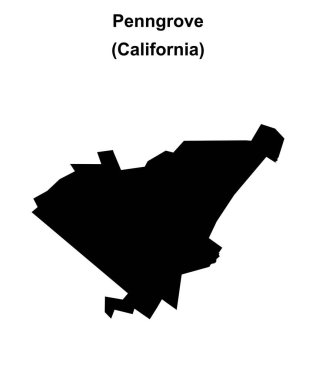 Penngrove (California) boş ana hat haritası
