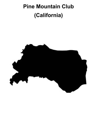 Çam Dağı Kulübü (California) boş ana hat haritası