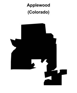 Applewood (Colorado) boş ana hat haritası