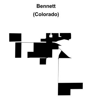 Bennett (Colorado) boş ana hat haritası
