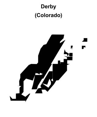 Derby (Colorado) boş ana hat haritası