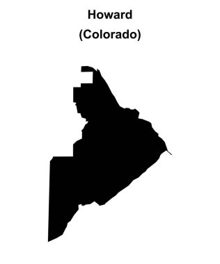 Howard (Colorado) Boş ana hat haritası