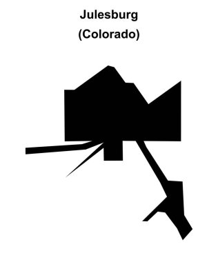 Julesburg (Colorado) boş ana hat haritası