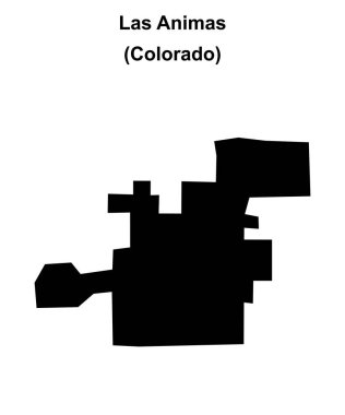 Las Animas (Colorado) boş ana hat haritası