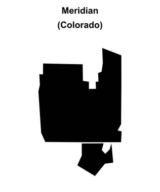 Meridyen (Colorado) boş ana hat haritası