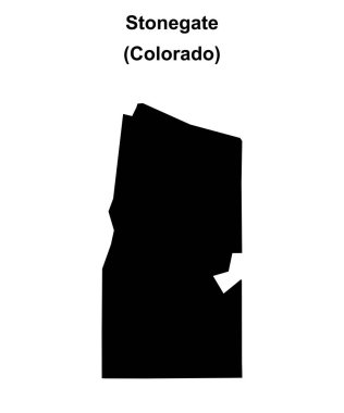 Stonegate (Colorado) boş ana hat haritası