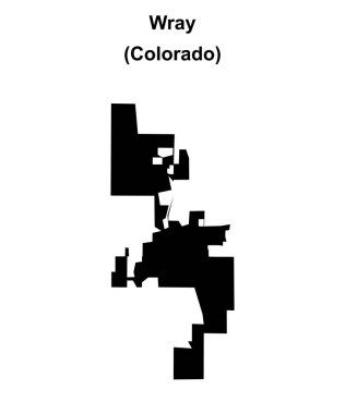 Wray (Colorado) boş ana hat haritası