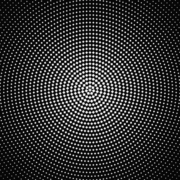 Yuvarlak soyut yarım tonlu monokrom kare arkaplan tasarımı