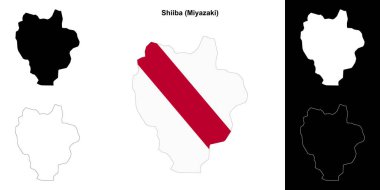 Shiiba (Miyazaki) ana hat haritası ayarlandı