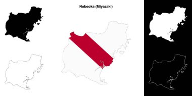 Nobeoka (Miyazaki) ana hat haritası ayarlandı