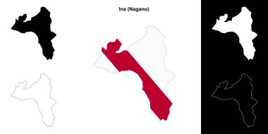 Ina (Nagano) ana hat haritası ayarlandı