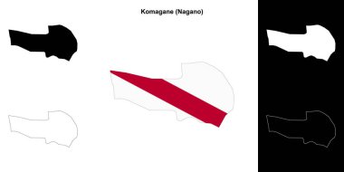 Komagane (Nagano) ana hat haritası ayarlandı