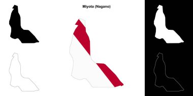 Miyota (Nagano) ana hat haritası seti