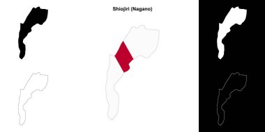 Shiojiri (Nagano) ana hat haritası ayarlandı