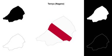 Tenryu (Nagano) ana hat haritası ayarlandı