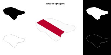 Takayama (Nagano) ana hat haritası ayarlandı