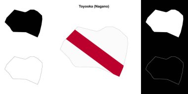 Toyooka (Nagano) ana hat haritası ayarlandı