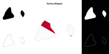 Kariwa (Niigata) ana hat haritası seti