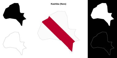 Kashiba (Nara) ana hat haritası ayarlandı