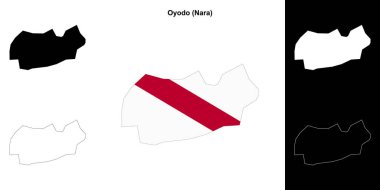 Oyodo (Nara) ana hat haritası seti