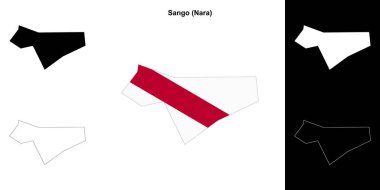 Sango (Nara) ana hat haritası seti