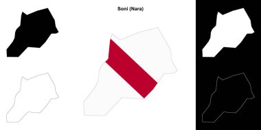 Soni (Nara) ana hat haritası seti