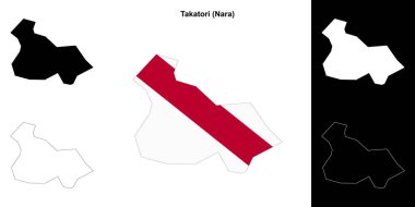 Takatori (Nara) ana hat haritası seti