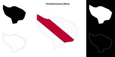 Yamatokoriyama (Nara) ana hat haritası ayarlandı