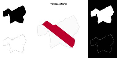 Yamazoe (Nara) ana hat haritası seti