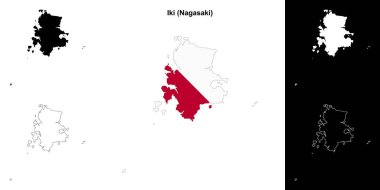 Iki (Nagasaki) ana hat haritası ayarlandı