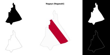 Nagayo (Nagasaki) ana hat haritası ayarlandı