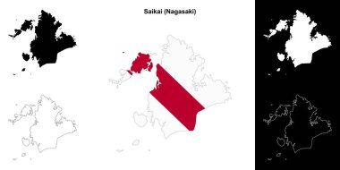 Saikai (Nagasaki) ana hat haritası ayarlandı