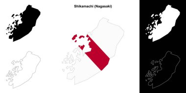 Shikamachi (Nagasaki) ana hat haritası ayarlandı