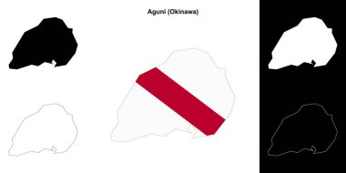 Aguni (Okinawa) ana hat haritası ayarlandı
