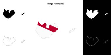 Nanjo (Okinawa) ana hat haritası seti