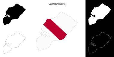 Ogimi (Okinawa) ana hat haritası seti