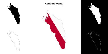 Kishiwada (Osaka) ana hat haritası ayarlandı