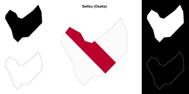 Settsu (Osaka) ana hat haritası ayarlandı