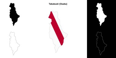 Takatsuki (Osaka) ana hat haritası ayarlandı