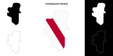 Tondabayashi (Osaka) ana hat haritası ayarlandı