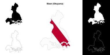 Bizen (Okayama) ana hat haritası seti