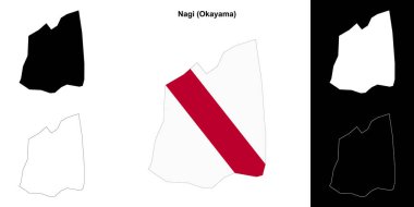Nagi (Okayama) ana hat haritası ayarlandı
