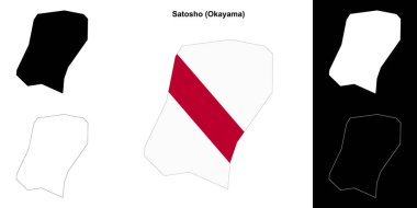 Satosho (Okayama) ana hat haritası ayarlandı