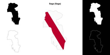 Saga (Saga) ana hat haritası ayarlandı