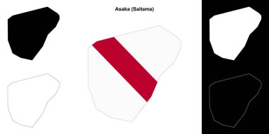Asaka (Saitama) ana hat haritası ayarlandı