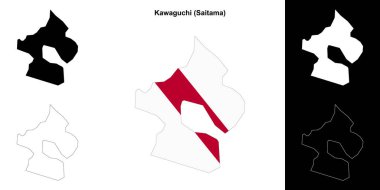 Kawaguchi (Saitama) ana hat haritası ayarlandı